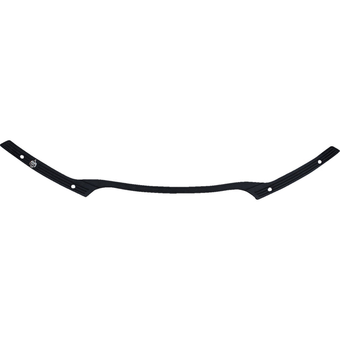 KLOCK WERKS 2350-0509 KWW-01-0574 Flare™ Series Windshield Trim - KERF - Black w Contrast Logo