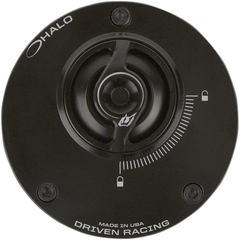 DRIVEN RACING 0703-0692 DHFC-BK Halo Fuel Cap Fuel Cap - Halo - Black