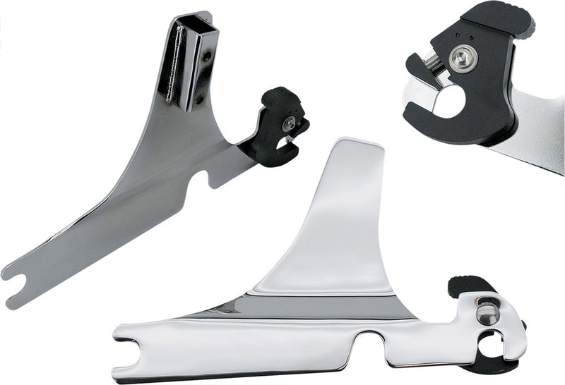 Harddrive Detachable Side Plates Chrome Softail - 086081 For Harley Softail / Screamin' 2000-2017