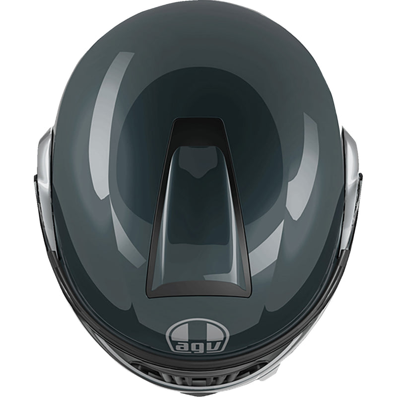 AGV 0100-2390 2118296002003S Streetmodular Levico Helmet Streetmodular Helmet - Levico - Gray/Silver - Small