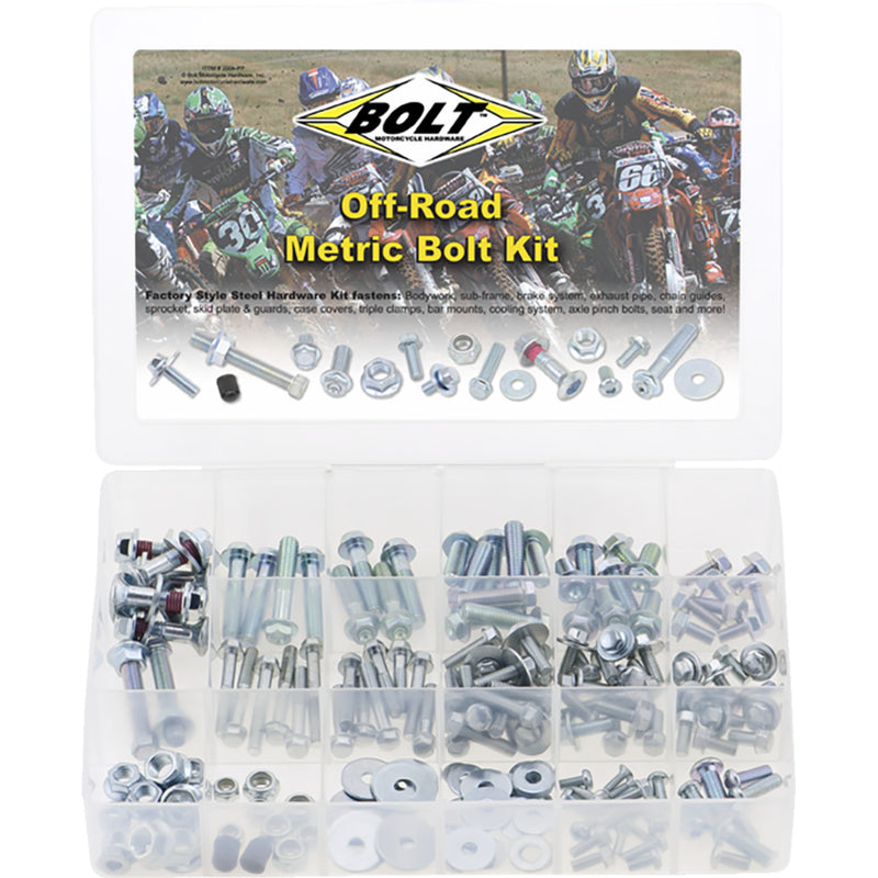 BOLT 2401-0586 2004-PP Japanese Off-Road Bolt Kit Japanese Pro Pack - 200-Piece