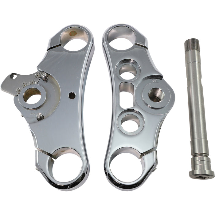 ACCUTRONIX 0408-0219 TMD349-ESC Elite 49 Triple Tree Elite Triple Tree - 49 mm - Chrome - 3° Rake