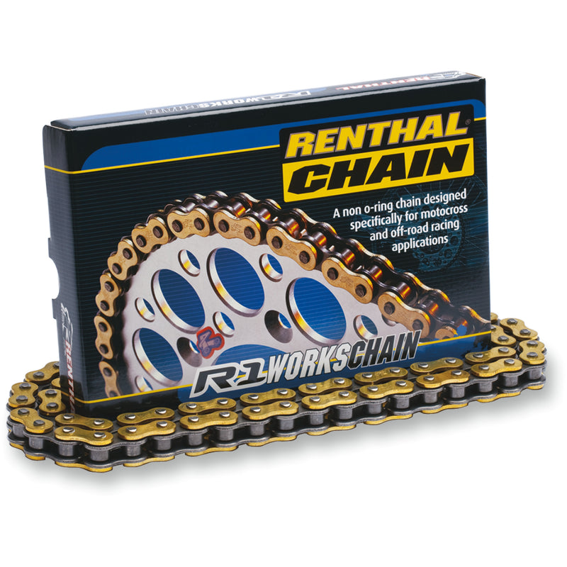 Renthal R1 Drive Chain - C125 For Yamaha Dirt Bikes 1993-2019 | Beta Dirt Bikes 2003-2013 | Honda CRF450X 2019 | Kawasaki KX 125 2000-2002