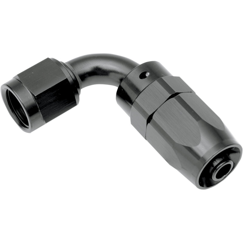 GOODRIDGE 0711-0201 P1136-4506BK Oil Line Fitting — Standard Oil Line Fitting - Black - 45°