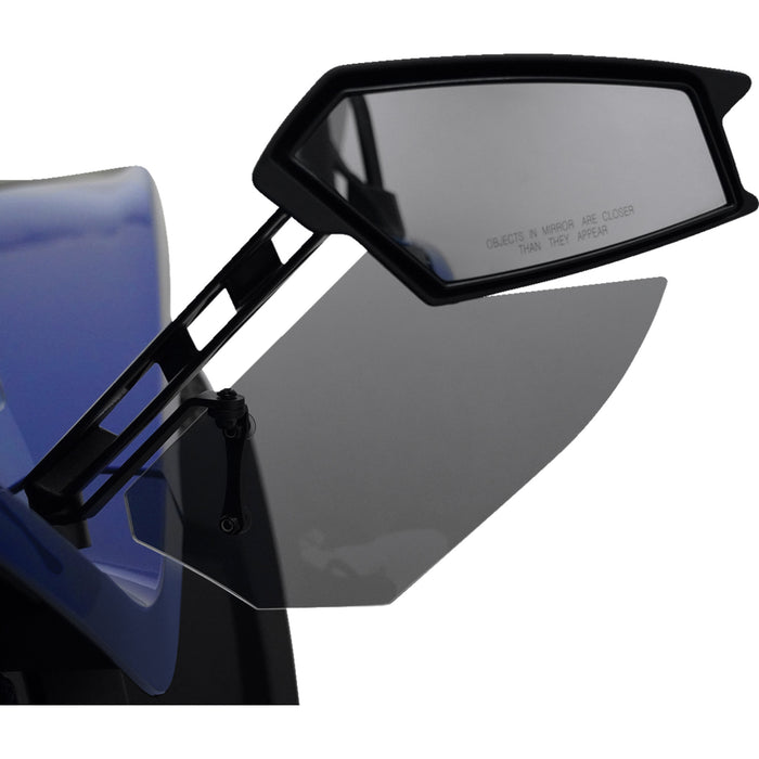 SHOW CHROME 2350-0565 44-107 Aeroflow Wind Deflectors Wind Deflector - Slingshot