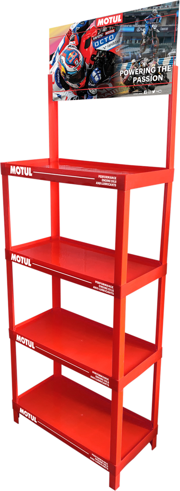 Motul 82-DISPLAY3 207771 SMALL PLASTIC OIL RACK