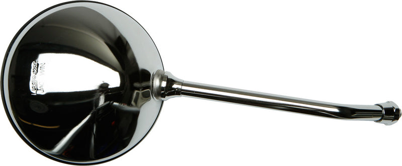Emgo 56-9736 20-35200 ROUND MIRROR 8" STEM CHROME