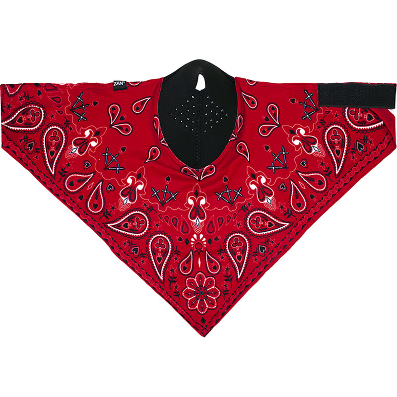 ZAN HEADGEAR 2503-0512 NEOL106 Neodanna® SportFlex® Face Mask red paisley