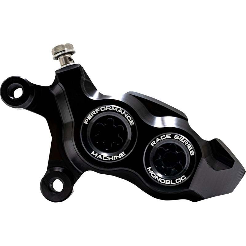 Performance Machine (pm) Brake Caliper - 0053-2957-MB For Harley Motorcycles 2006-2024