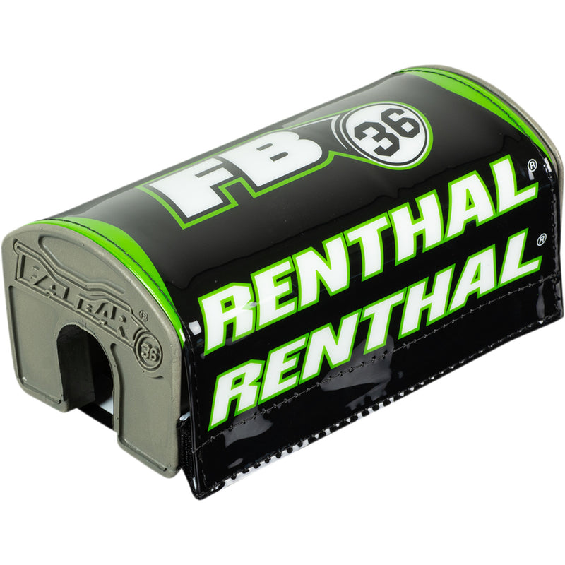 RENTHAL 0601-5618 P345 Fatbar36™ Bar Pad Bar Pad - Fatbar36™ - Black/Green