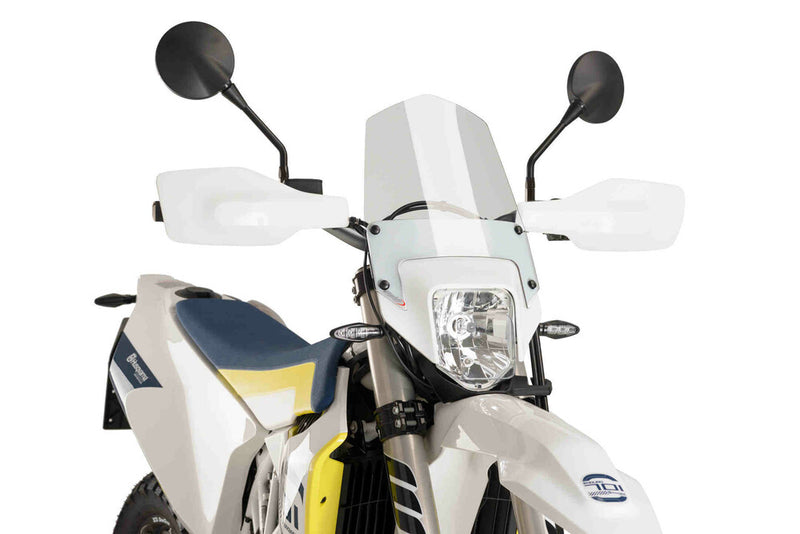 Puig Hi-Tech Parts Windscreen Naked NEW GEN Sport Clear HUS - 9867W Husqvarna 701 Enduro / 701 Supermoto / Enduro 701 / Supermoto 701 2016-2023