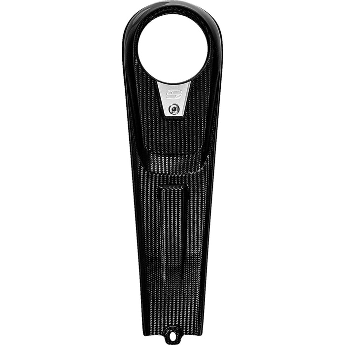 SADDLEMEN 2201-0302 CF-822-29-001 Carbon Fiber Dash Panel For Touring Models Dash Panel - Center Fill - Carbon Fiber/Gloss