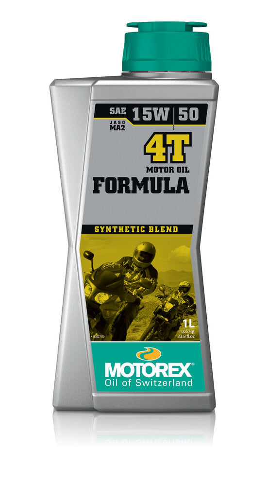 Motorex 580-1260 308274 FORMULA OIL 4T 15W50 1L 10/CASE