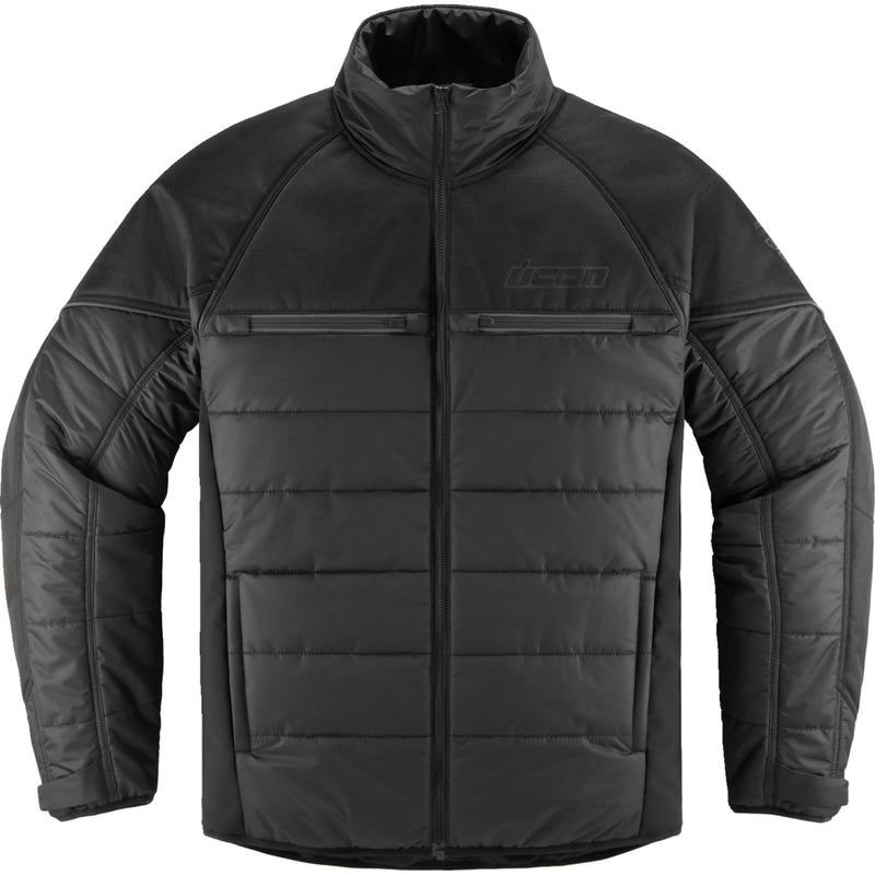 ICON Ghost Puffer Jacket Black