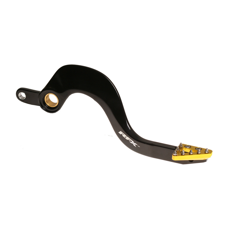 Rfx Rear Brake Pedal Hard ANO Yellow Solid-TIP - FXRB 30201 99YL Suzuki RMZ 450 / RMZ 250 2008-2025