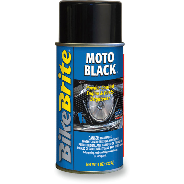 BIKE BRITE DS-700036 MC53000 Moto Black® Engine Cleaner Powder Coat Cleaner - 9 oz. net wt. - Aerosol