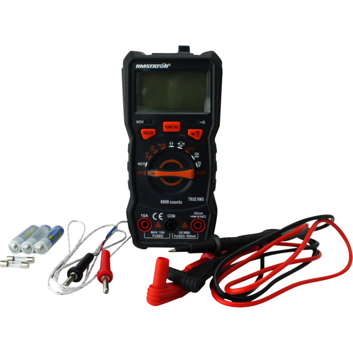 RM STATOR 3807-0798 RM22980 Digital Multimeter and Voltage Peak Reading DVA Adapter Kit Digital Multimeter with Voltage Peak Reading DVA Adapter Kit