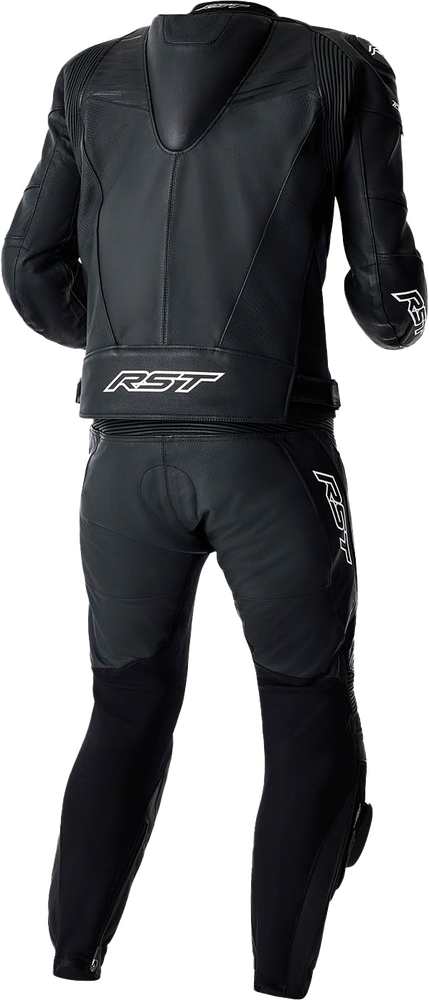 Rst 556-3635144 103635WHI-44 TRACTECH EVO D3O JACKET BLK/WHI LEATHER LG
