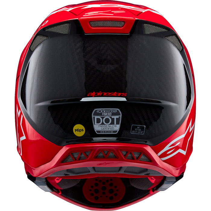 ALPINESTARS Supertech M10 Flood MIPS® Helmet - Red Fluo/Red