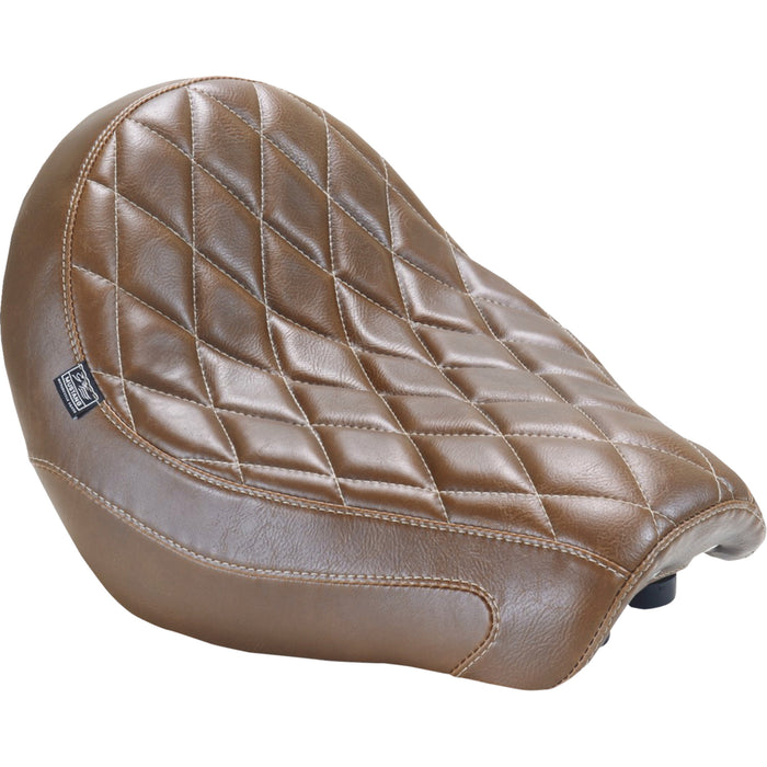 MUSTANG 0810-2485 84156 Tripper™ Solo Seat brown - diamond toast stitch - rebel 1100 '21-'25