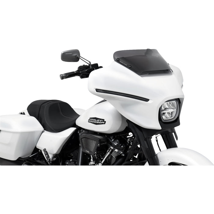 MEMPHIS SHADES 2310-0981 MEP88610 Spoiler Windshield 2" - dark black smoke - flhx