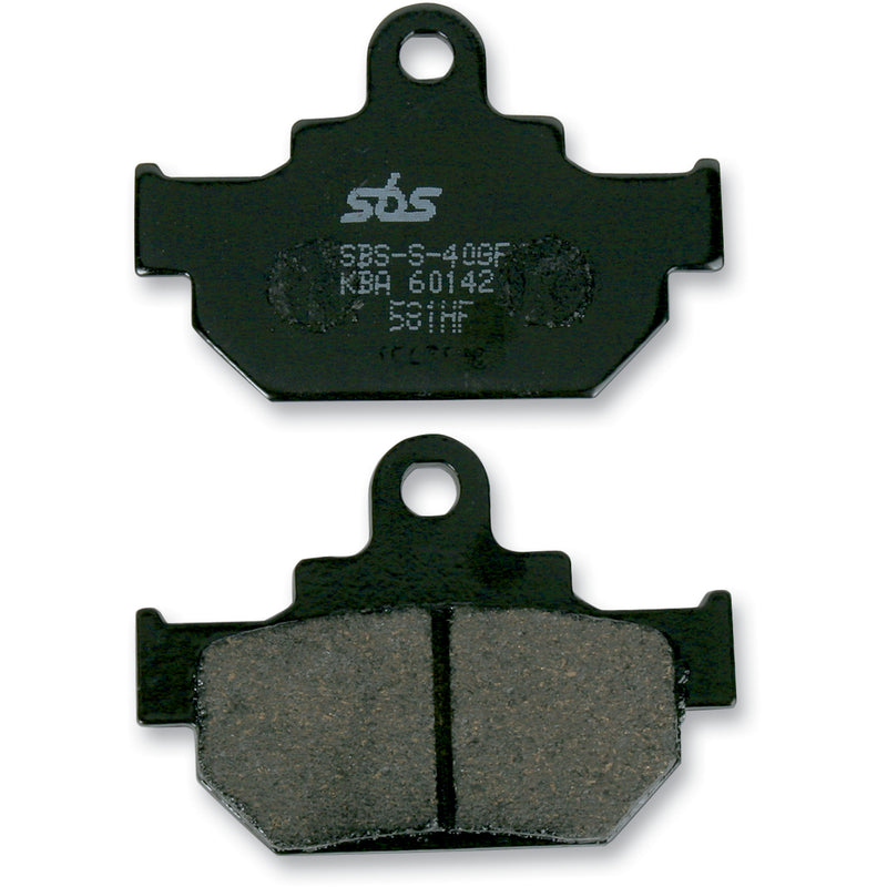 SBS 1721-1545 581HF HF Street Ceramic Organic Brake Pads HF Brake Pads - Suzuki