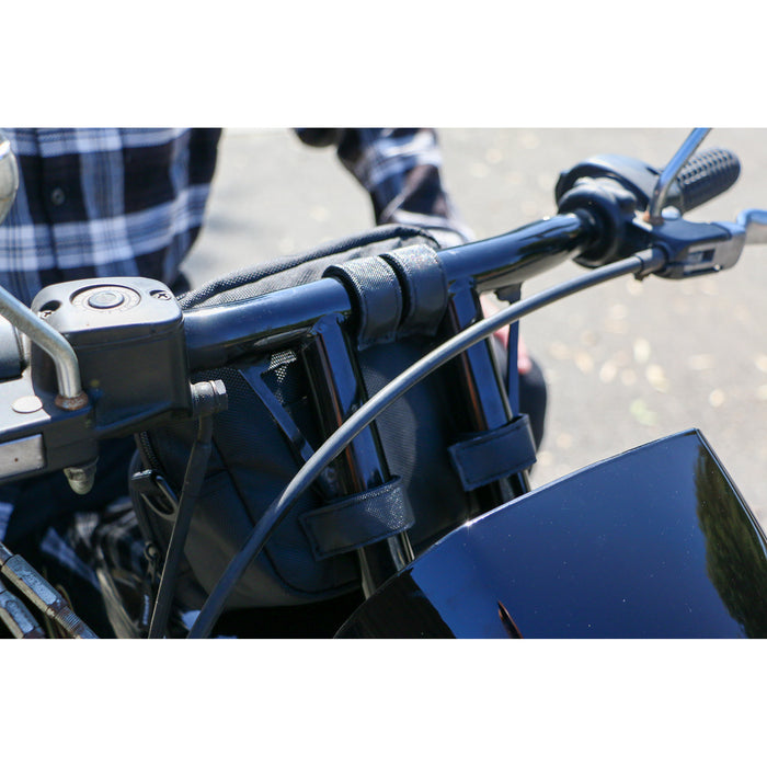 NELSON RIGG 3510-0175 GLHB-L Greg Lutzka Signature Cruiser Handlebar Bag Greg Lutzka Signature Handlebar Bag - Black