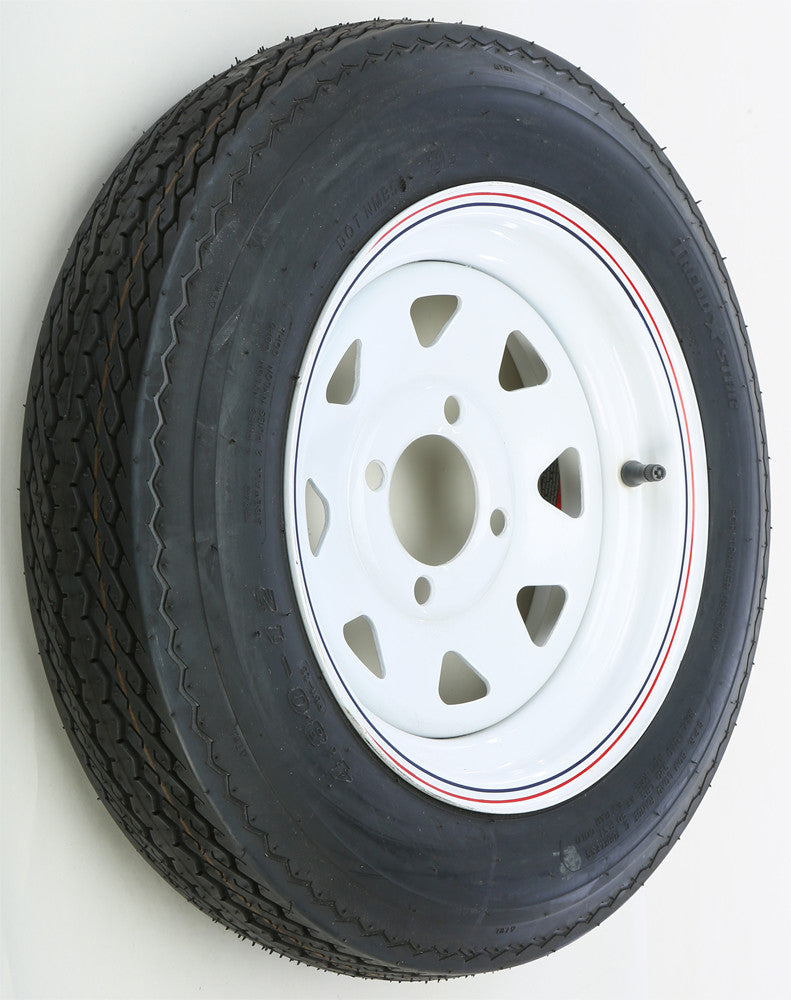 Awc 58-8161 TA2024040-71B480C TRAILER TIRE AND WHEEL ASSEMBLY WHITE