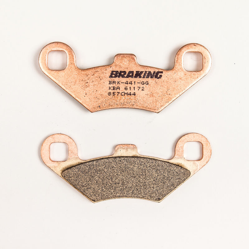 Braking 31-857 857CM44 BRAKE PAD SET SINTERED SPORT