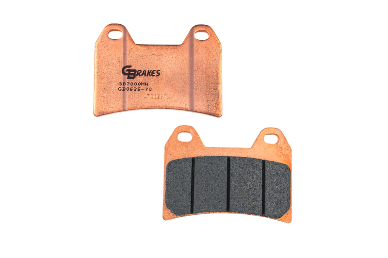 Gbrakes Brake Pads Sintered - GB0535-70 For Ducati Motorcycles 1997-2015 | KTM Motorcycles 2012-2022 | MV Agusta Brutale 2010-2015