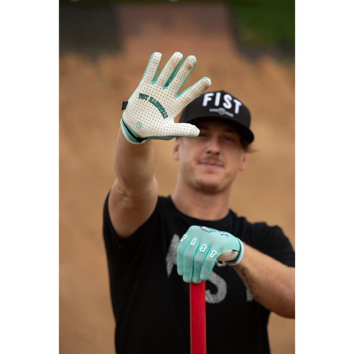 FIST HANDWEAR Breezer Ruthless Teal Staple Gloves