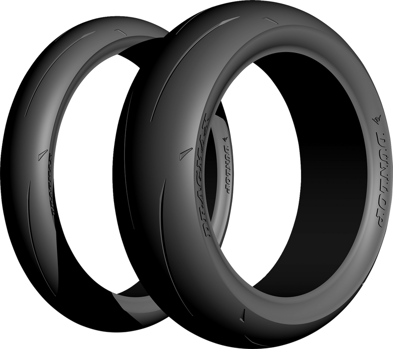DUNLOP 0301-1038 45246116 Dragmax Tire Tire - Dragmax - Front - 110/60ZR17 - (50W)