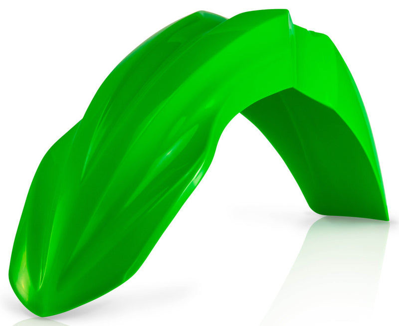 Acerbis Front Fender Fluorescent Green - 2386350235 Kawasaki KX 250 / KX 450 2013-2016