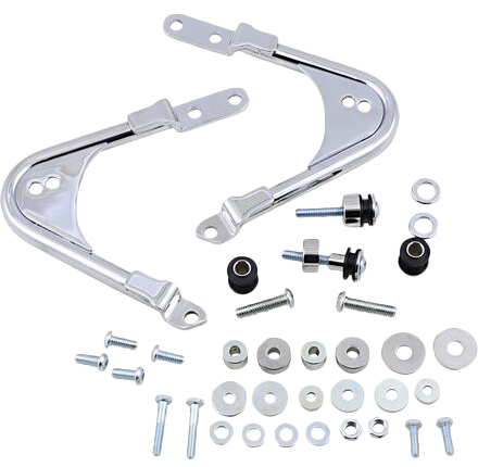 Cobra Rear Docking Kit Chrome FLH FLT - 602-2103 For Harley Touring 1997-2008