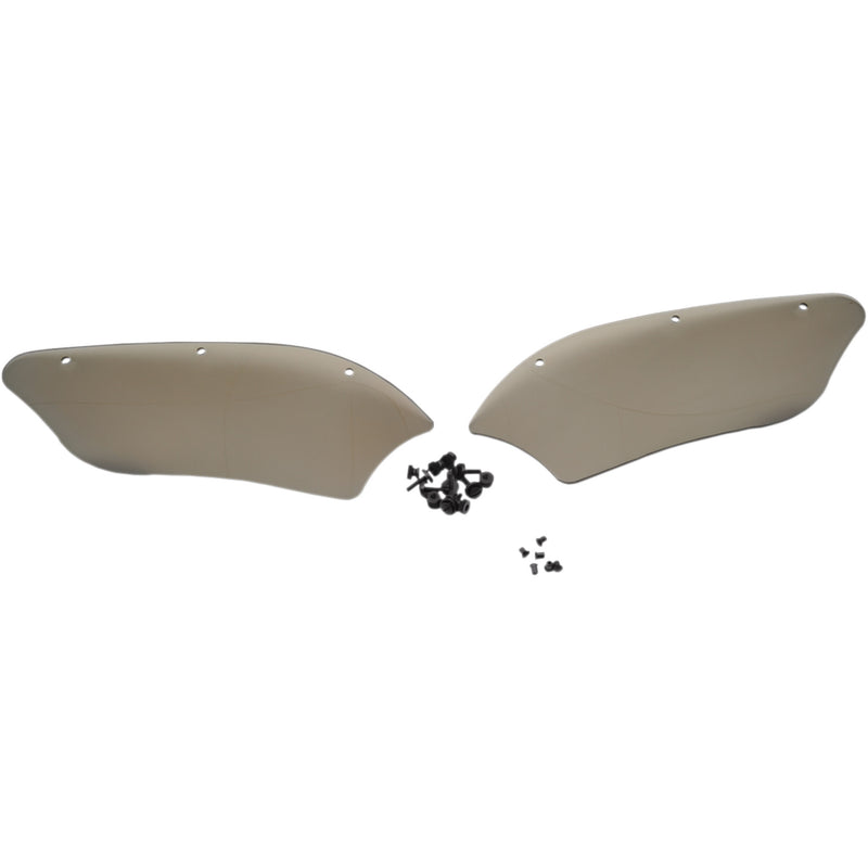 MEMPHIS SHADES 2350-0111 MEM7021 Batwing Fairing Wind Deflectors Fairing Wind Deflectors