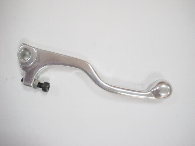 Fire Power Brake Lever Silver - 020-0210 For Kawasaki Dirt Bikes 1988-1994 | Suzuki RM 125 / RM 250 / RM 80 / 250 1988-2001