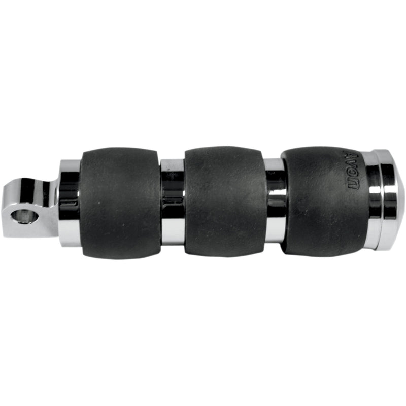 AVON GRIPS 1620-0856 FP-AIR-93 Male-Mount Footpegs Footpegs - Velvet Air - Chrome