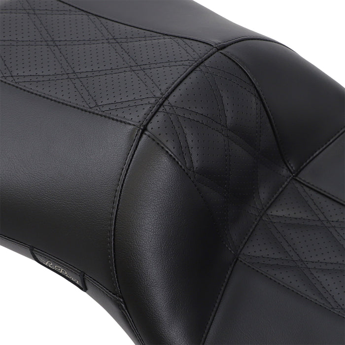 LE PERA 0801-1213 LK-957DLHR2 Maverick Daddy Long Legs Seat - Black - FLH - '08+