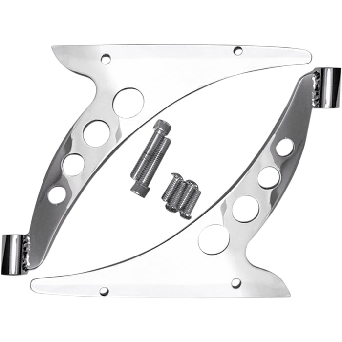COVINGTONS 2330-0164 C0049-C Engine Guard Bracket Eliminator/ Fairing Support Bracket - Chrome - FLTR