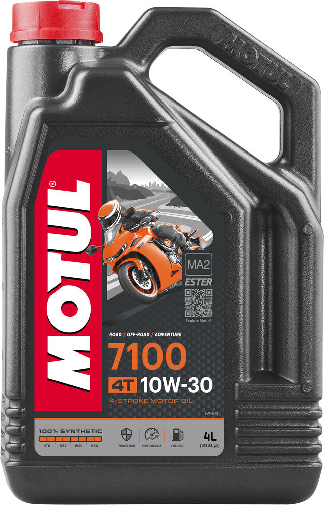 Motul 82-20611 104090 7100 OIL 4T 10W30 4L 4/CASE