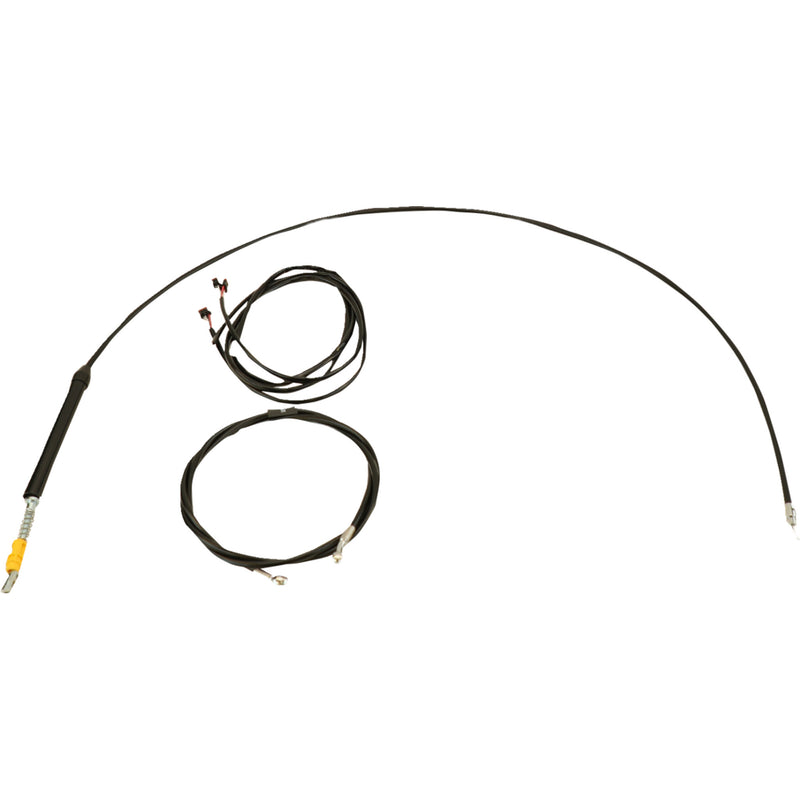 LA Choppers Complete Plug-And-Play Cable Kit Upper 12" 14" Handlebars Black - LA-8063KT3-13B For Harley Touring 2023-2026