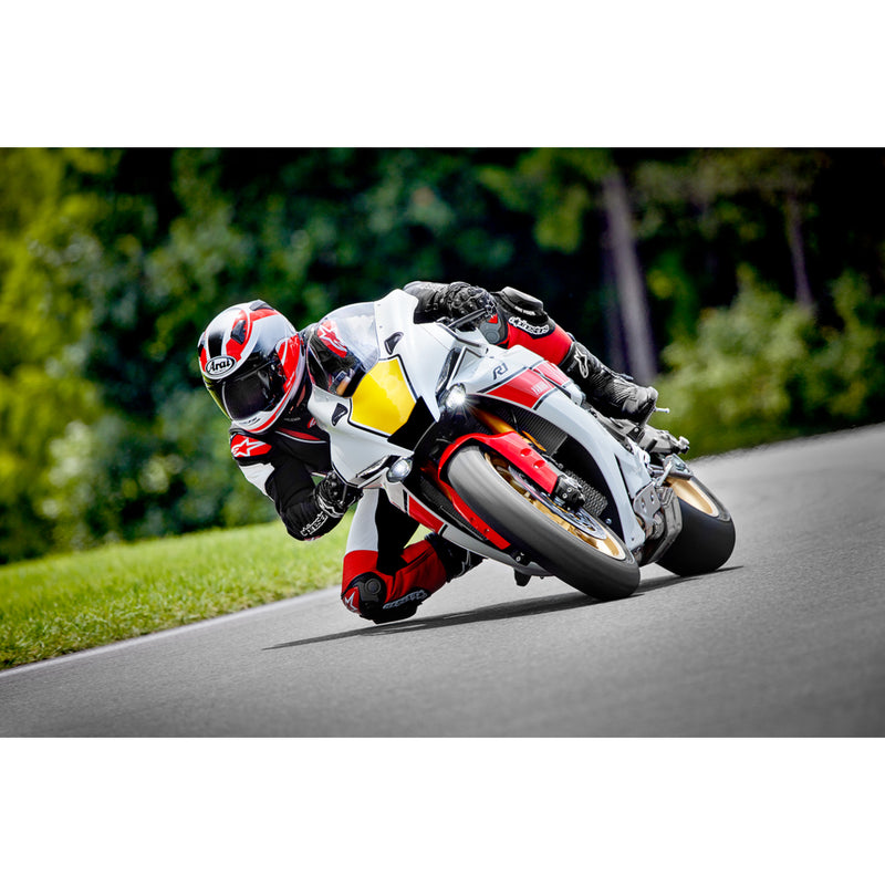 ARAI HELMETS 0101-18119 0101-18119 Quantum-X Steel Helmet Quantum-X Helmet - Steel - Red - Large