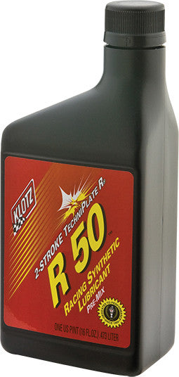 Klotz Oil R50 Techniplate 16OZ - KL-102 For Ski-Doo Snowmobiles 2002-2019 | Husqvarna Dirt Bikes 2003-2018 | Kawasaki Dirt Bikes 2002-2018