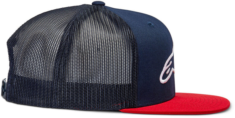 Alpinestars 482-76104 1025-81003-7030-TU CORP TRUCKER NAVY/RED