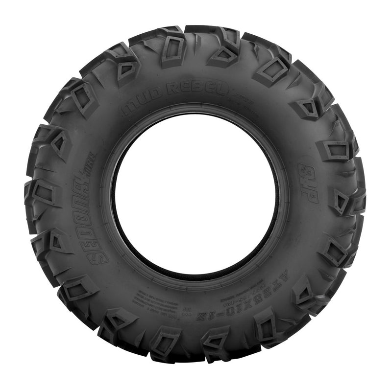 Sedona Tire MUD Rebel 24X11-10 Bias 6PR LR445LBS - MR241110 Kawasaki 300 Bayou / 300 Bayou 2x4 / Bayou 2x4 / 400 Mule 4x4 1986-2004