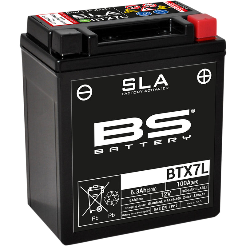 Bs Battery BTX Battery - 300673 For Suzuki Motorcycles 1993-2016 | TM Dirt Bikes 2004-2017 | Yamaha 225 Serow / 225 / 125 2005-2011
