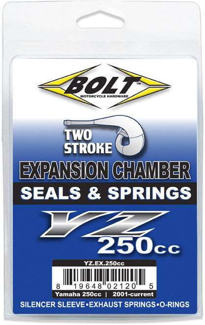 Bolt 2-Stroke O-Ring Spring AND Coupler Kit - YZ.EX.250CC Yamaha YZ 250 2001-2026