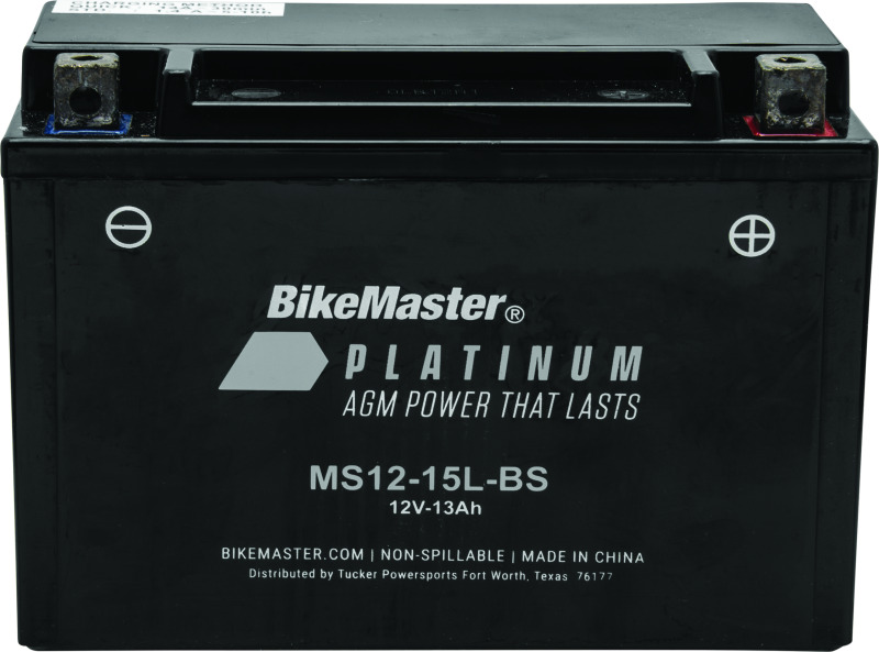 BikeMaster 780717 AGM Battery - MS12-15L-BS - Photo - Primary