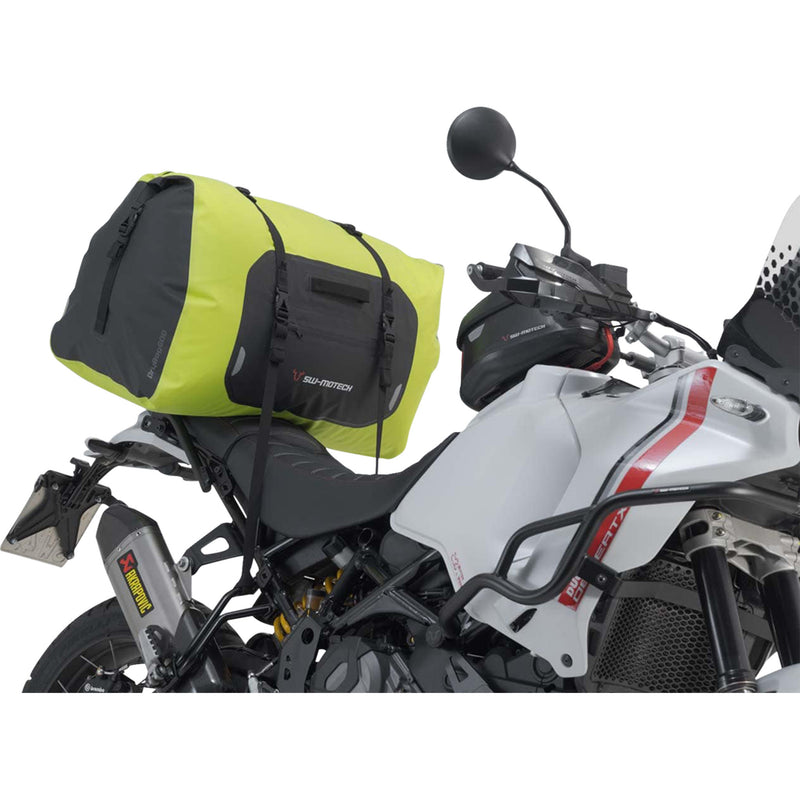 SW-MOTECH 3530-0048 BC.WPB.00.002.20000Y Drybag Tail Bag Drybag 600 Tail Bag - 60 Liter - Gray/Black