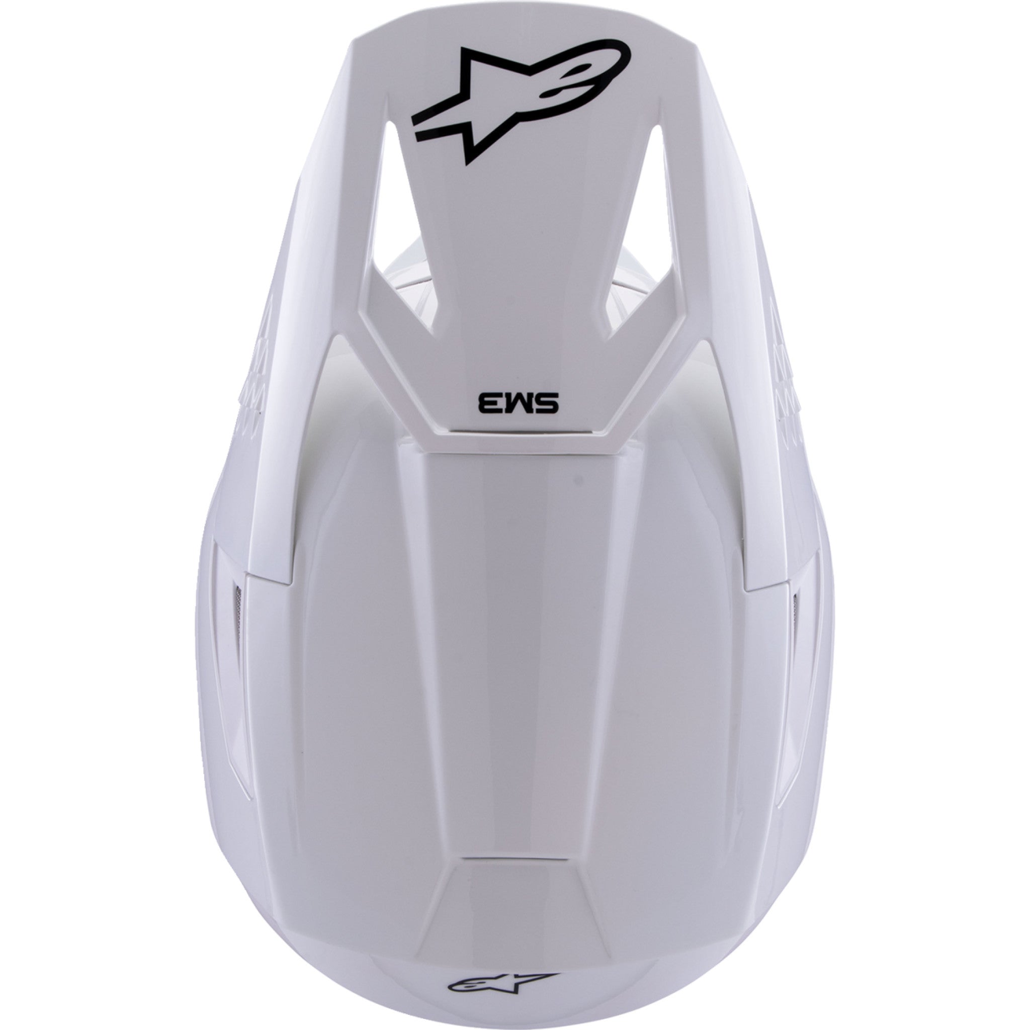 ALPINESTARS SM3 Solid Helmet - Gloss White — SpazCycle